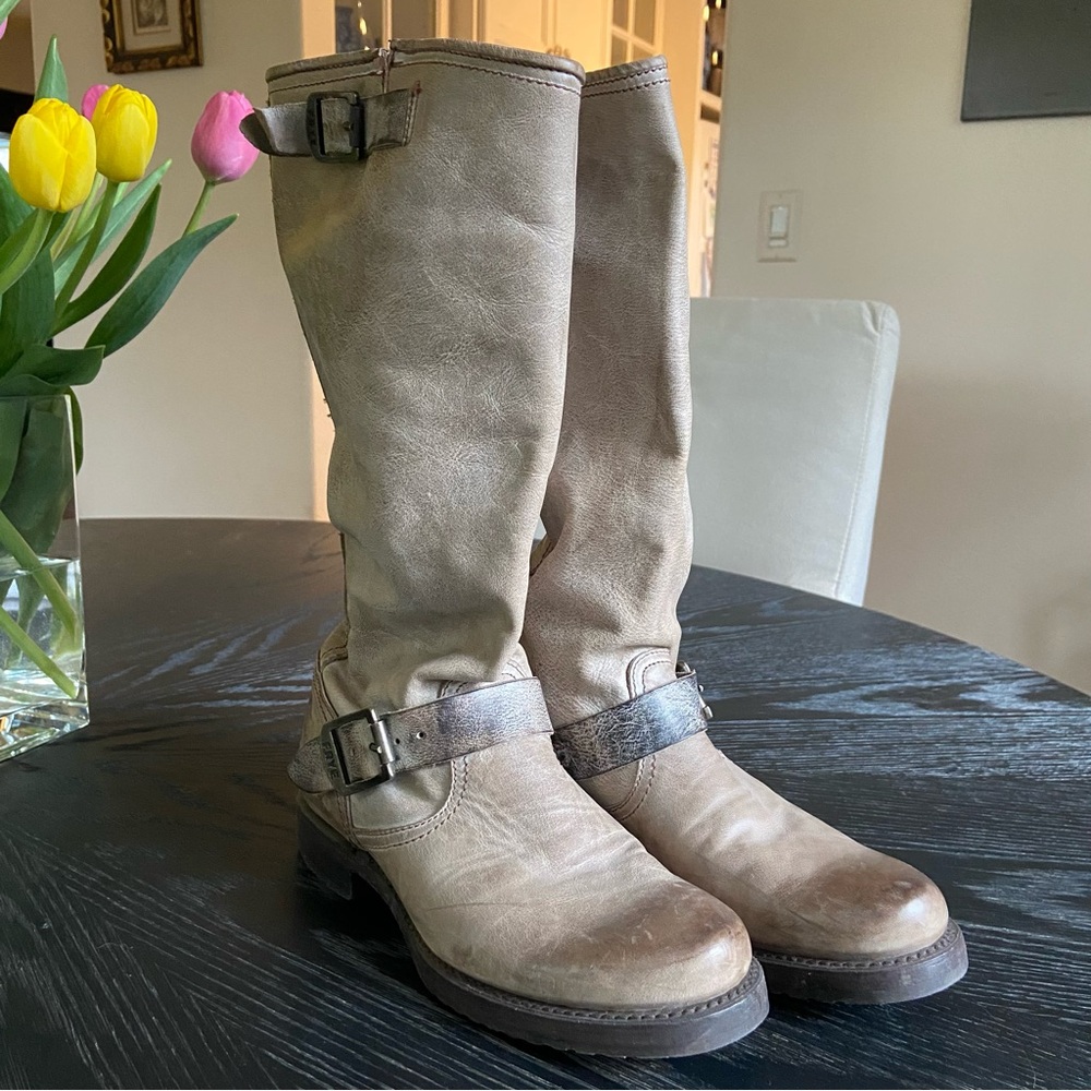 FRYE Veronica Slouch Tall Boots Size 7